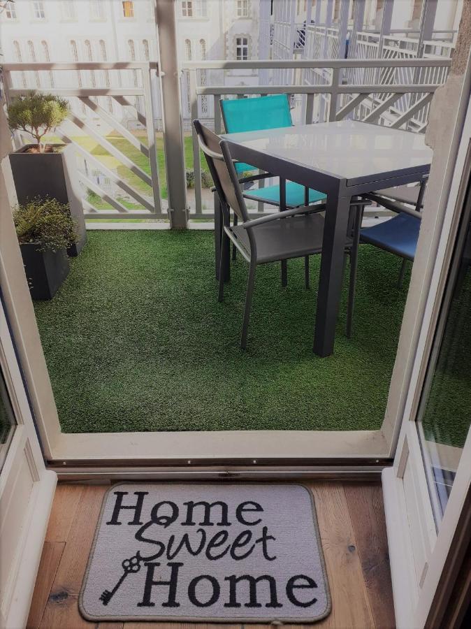 Charmant Studio En Duplex Esprit Loft Avec Balcon Vue Mer, Et Piscine Exterieure Le Croisic Kültér fotó