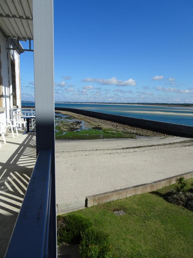 Charmant Studio En Duplex Esprit Loft Avec Balcon Vue Mer, Et Piscine Exterieure Le Croisic Kültér fotó